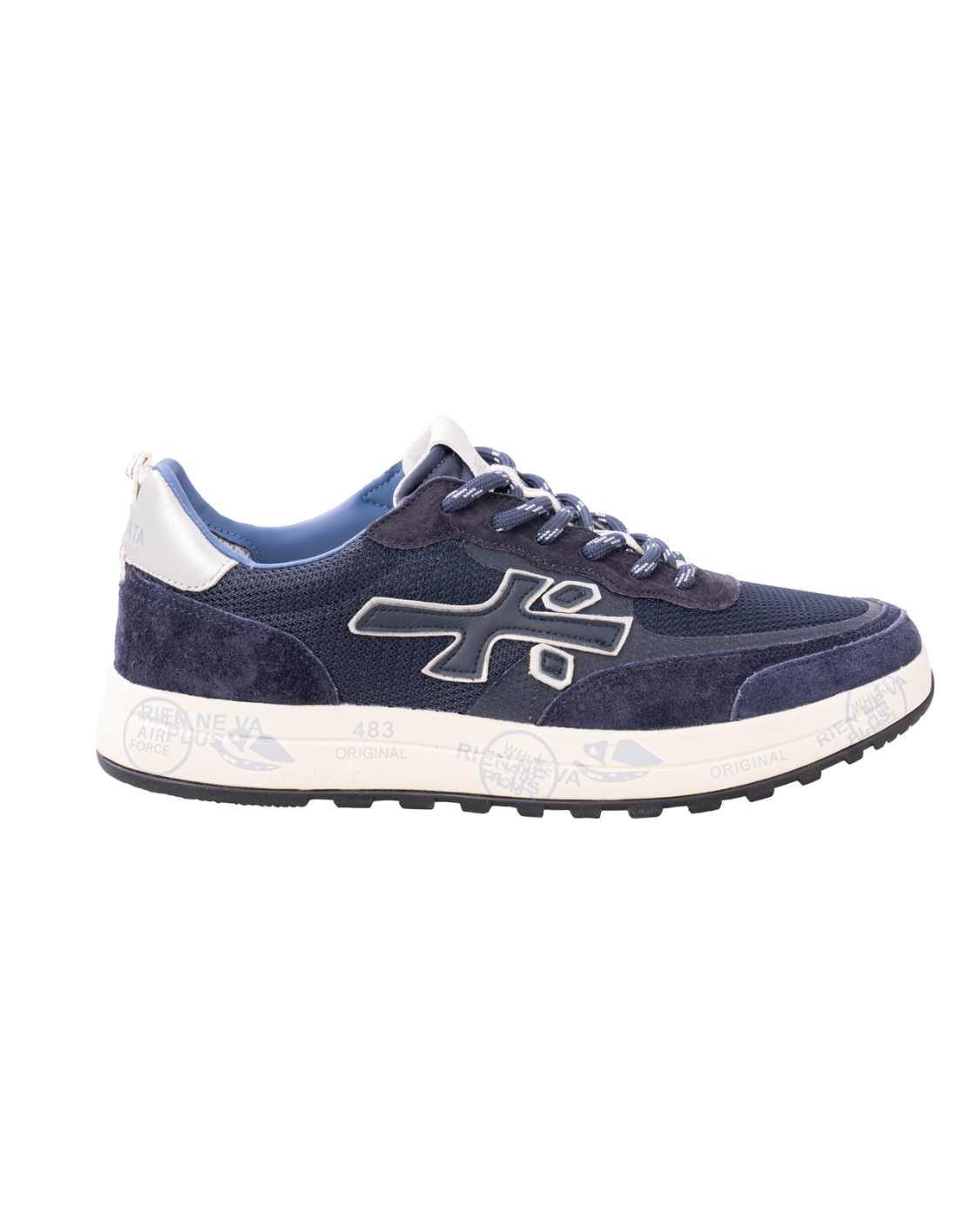 shop PREMIATA  Scarpa: Premiata Sneakers "Nous 6857".
Nuova cassetta-running definita in un modello ordinato, efficace, incredibilmente performante dallo stile essenziale e tenace.
Altezza suola 3,5 cm.
Composizione: SUOLA: 70% EVA 30% GOMMA TOMAIA: 15% TPU 45% NY 15% PA 20% PELLE DI VITELLO FODERA: 86% PELLE DI CAPRA 14% PU.
Made in Vietnam.. NOUS 6857-B number 5237330